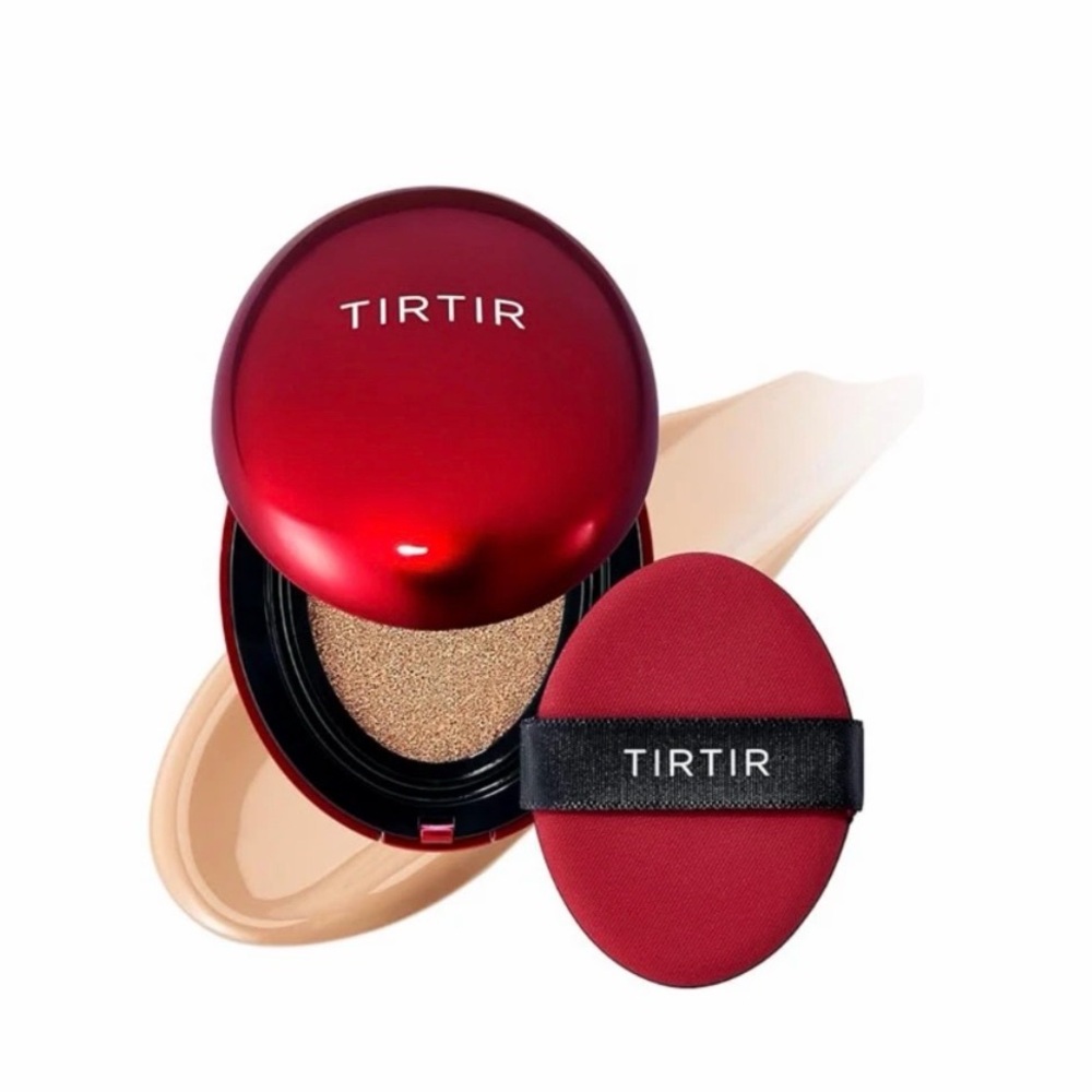TIRTIR Mask Fit Red Cushion 27N Camel Flawless Breathable Coverage Blends NEW